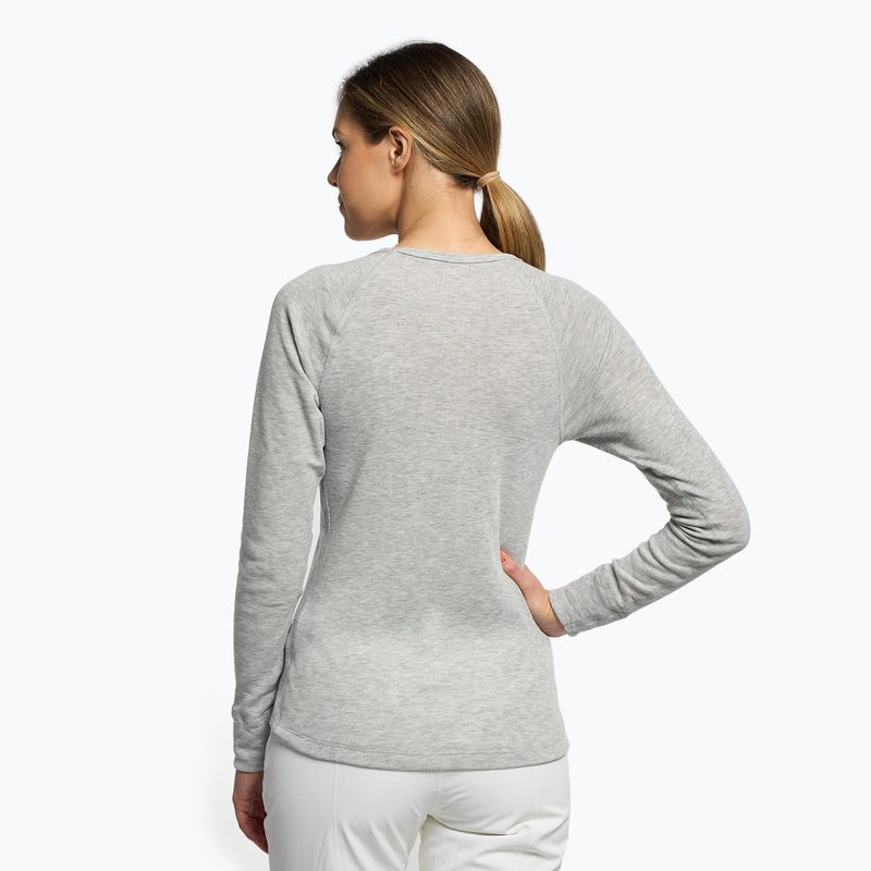 Dámská termoakční mikina CMP 3Y06256 grigio melange 4