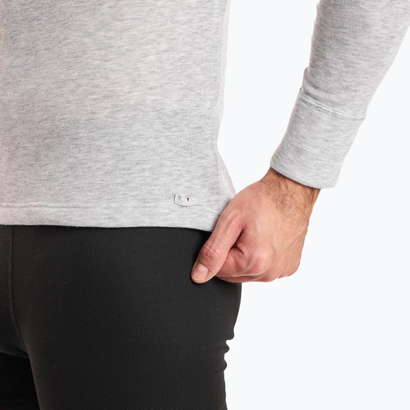 Pánská termoakční mikina CMP 3Y06256 grigio melange 3