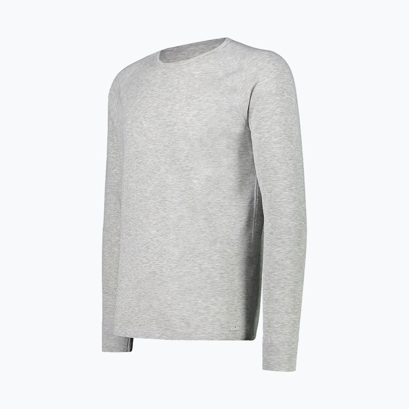 Pánská termoakční mikina CMP 3Y06256 grigio melange 5