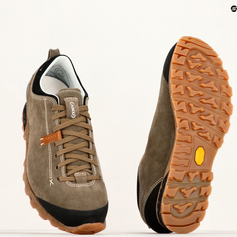 Pánská trekingová obuv AKU Bellamont III Suede GTX hnědý-černe 504.3-039-7 12