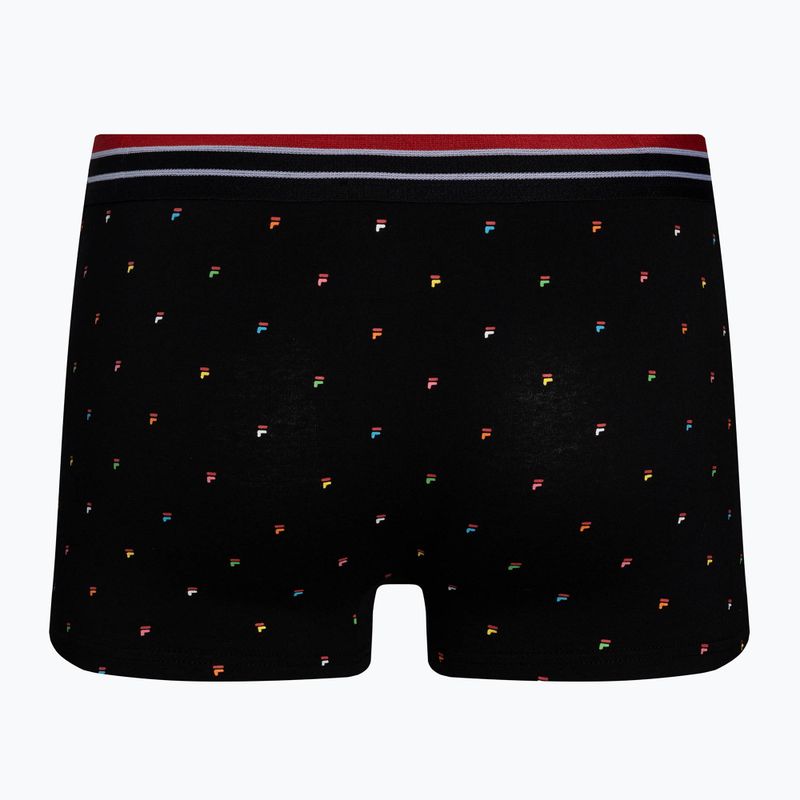 Pánské boxerky FILA FU5081 black 2