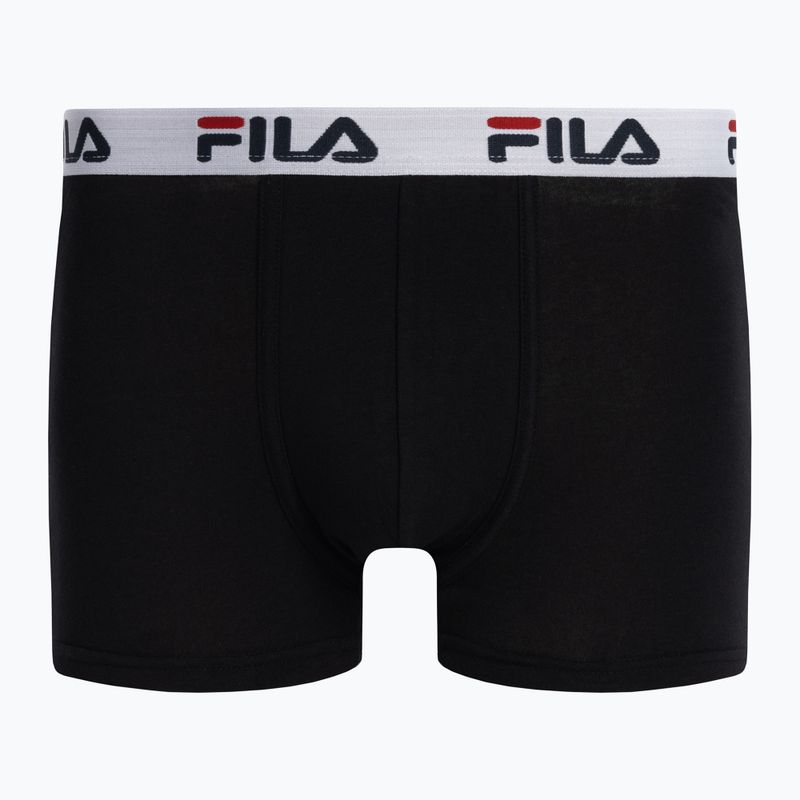 Pánské boxerky FILA FU5016/2 black 2