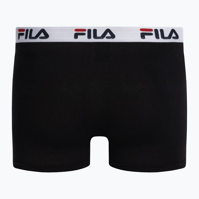 Pánské boxerky FILA FU5016/2 black 3