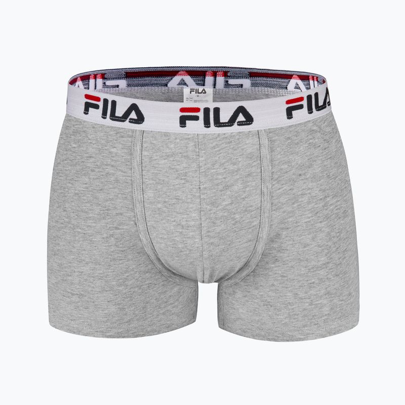 Pánské boxerky FILA FU5016 grey 4