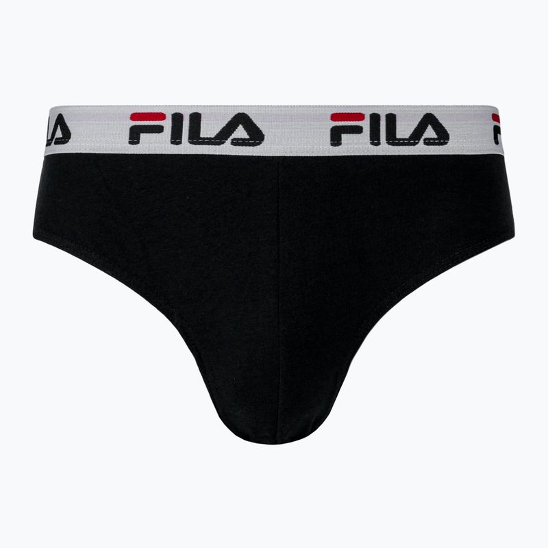 Pánské slipy FILA FU5015/2 black 2