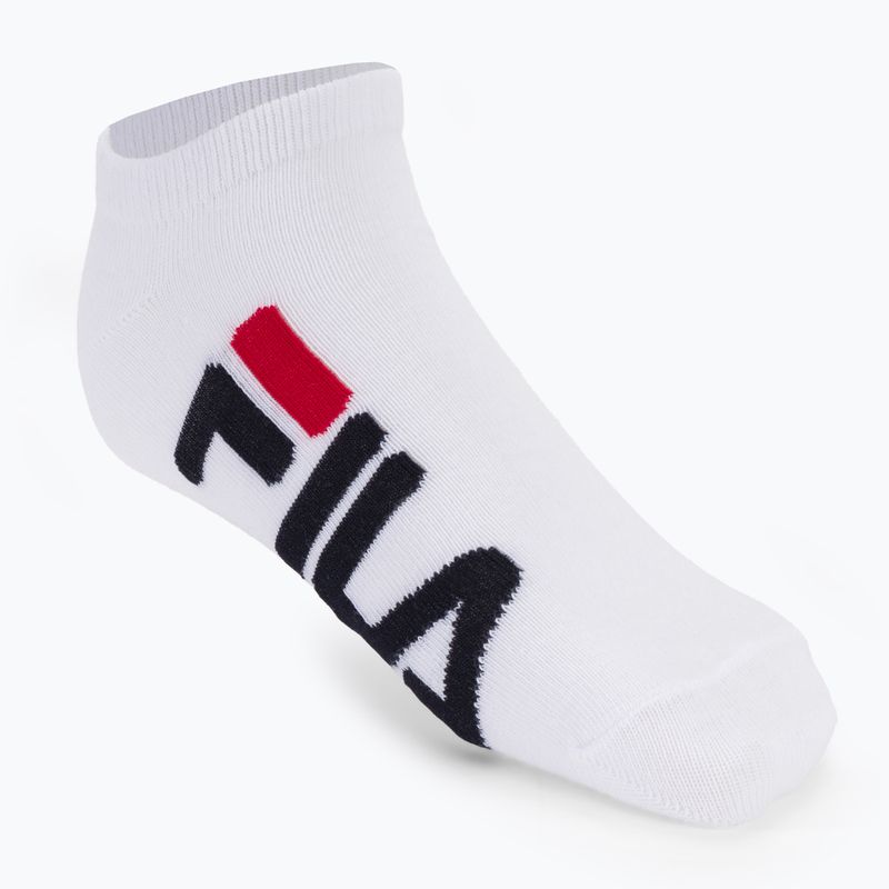 Ponožky Fila Unisex Invisible 2 Pack white 2