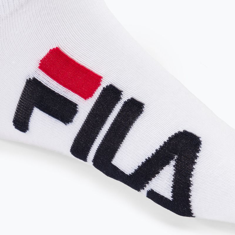 Ponožky Fila Unisex Invisible 2 Pack white 4