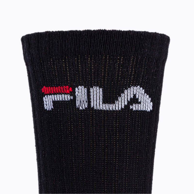 Tenisové ponožky FILA F9505 black 4