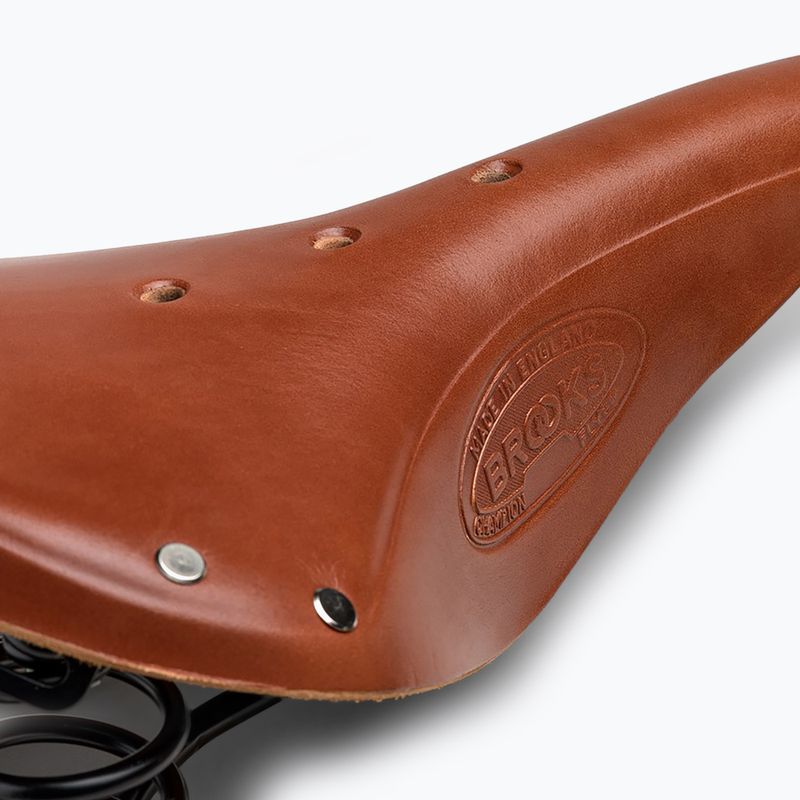 Cyklistické sedlo Brooks England Flyer honey 6