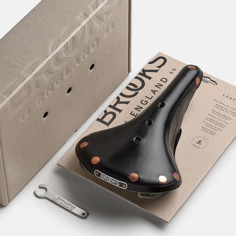 Cyklistické sedlo Brooks England B17 Special Titanium black 8