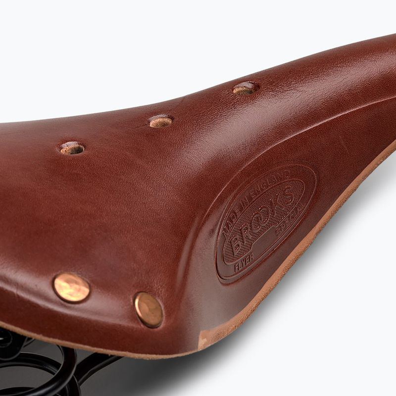 Cyklistické sedlo Brooks England Flyer Special brown 6