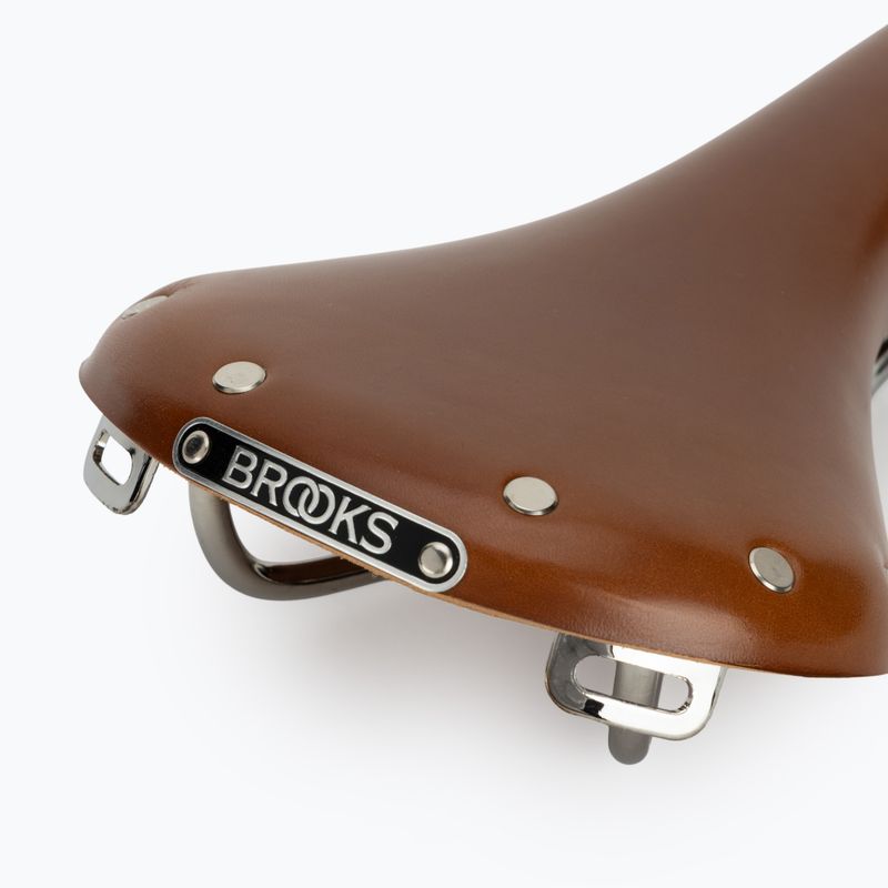 Cyklistické sedlo Brooks England Swallow B15 honey 5