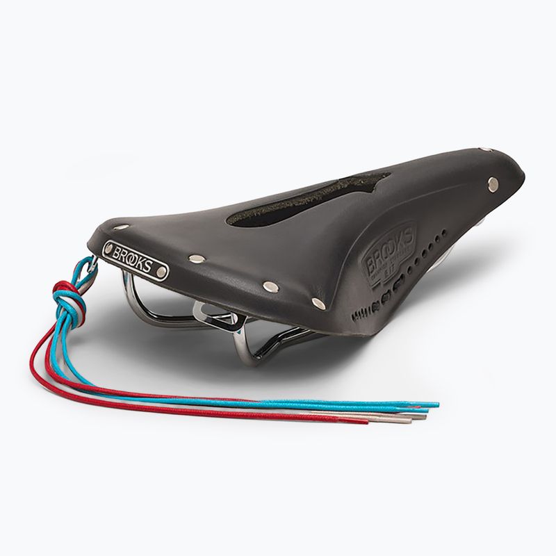 Cyklistické sedlo Brooks England B17 Narrow Carved black 3