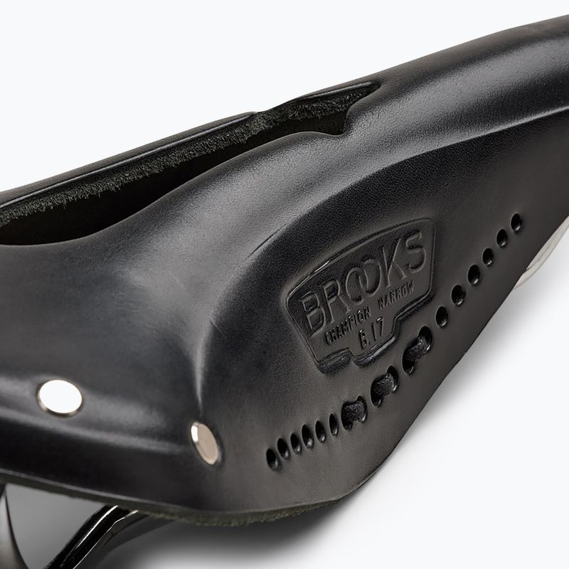 Cyklistické sedlo Brooks England B17 Narrow Carved black 6
