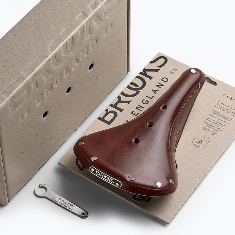 Cyklistické sedlo Brooks England B17 brown 8