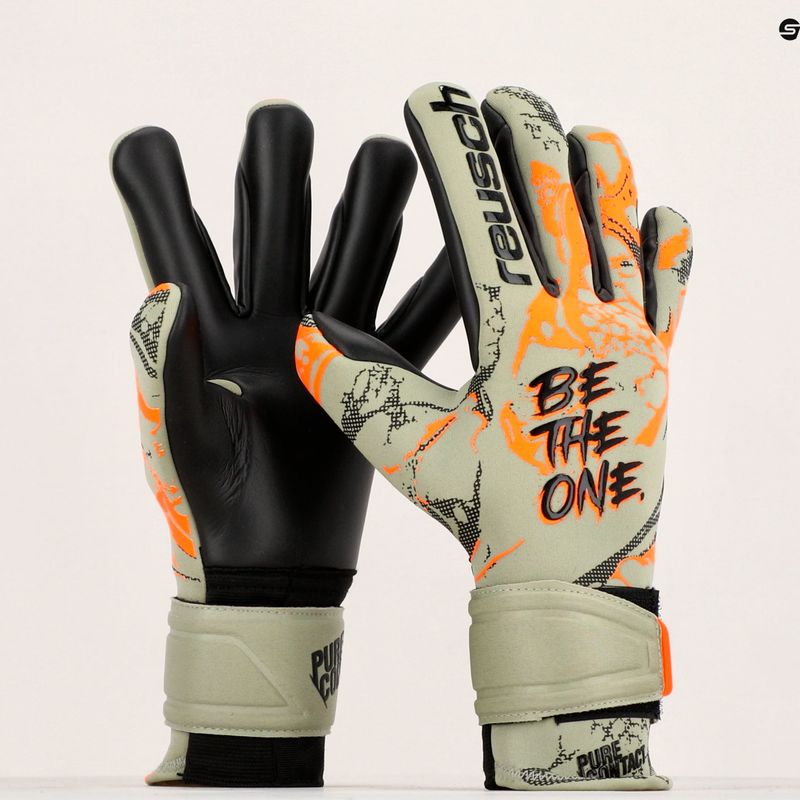 Reusch Pure Contact Gold brankářské rukavice zelené 5370100-5444 10