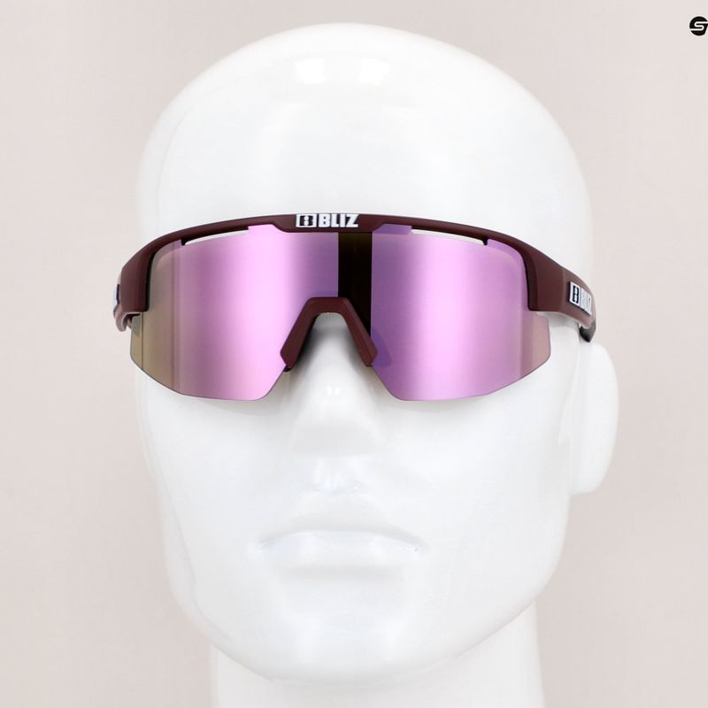 Cyklistické brýle Bliz Matrix Small Nano Optics červené 52007-49 6