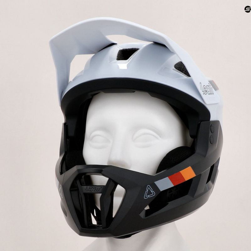Dětská cyklistická přilba Leatt MTB Enduro 2.0 V23 Jr bílá 13