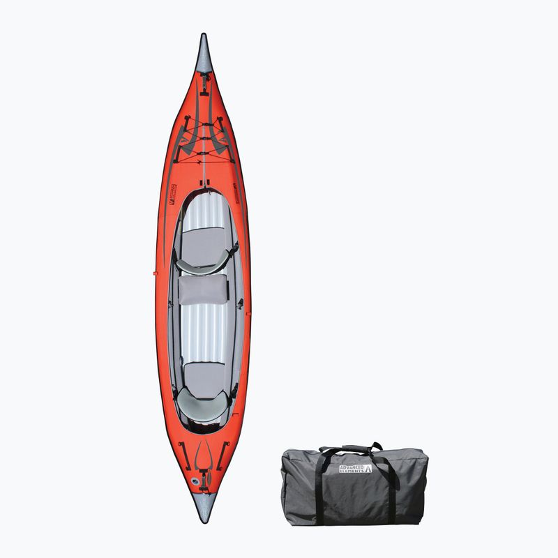 Nafukovací kajak pro 2 osoby Advanced Elements Advancedframe Convertible w/ Single and Double Cover red