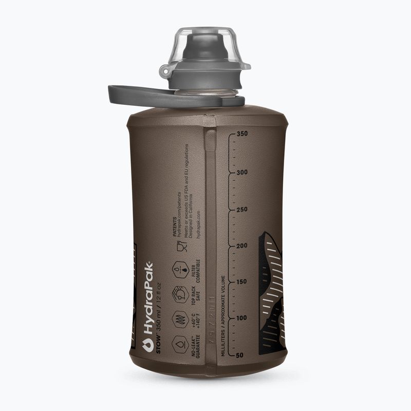 Turistická láhev HydraPak Stow 350 ml mammoth grey 2