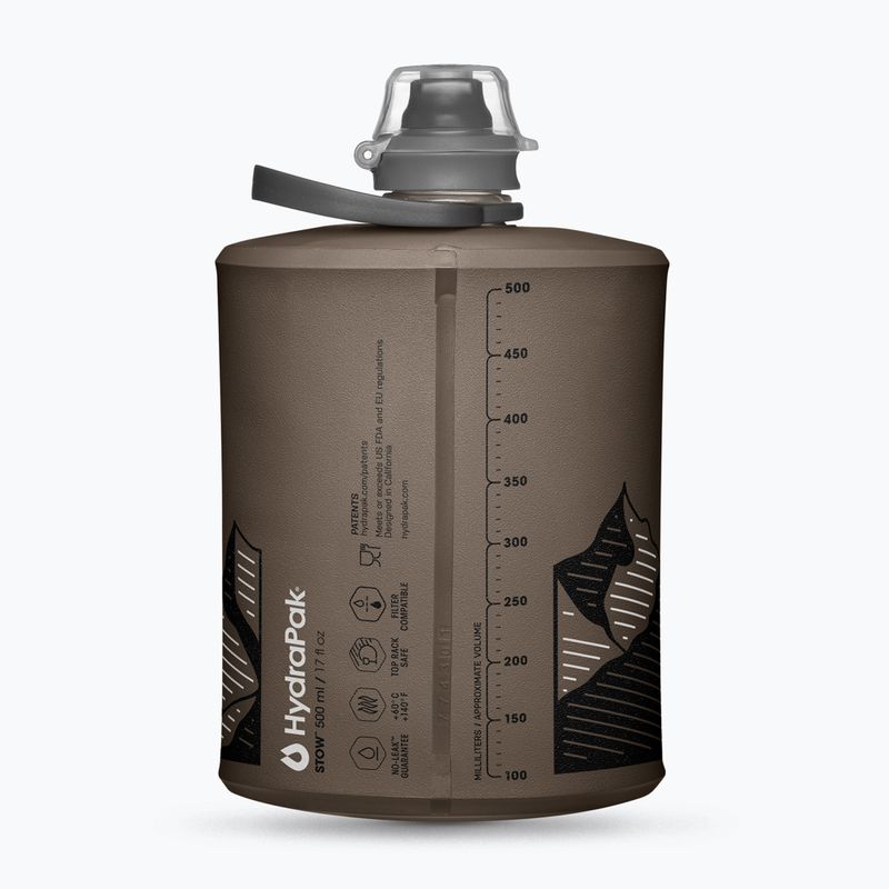 Turistická láhev HydraPak Stow 500 ml mammoth grey 2