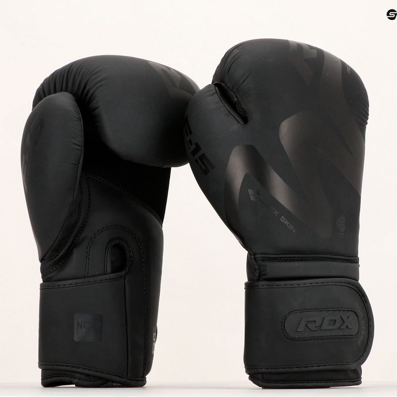 Boxerské rukavice RDX T15 černé BGR-F15MB-10OZ 17