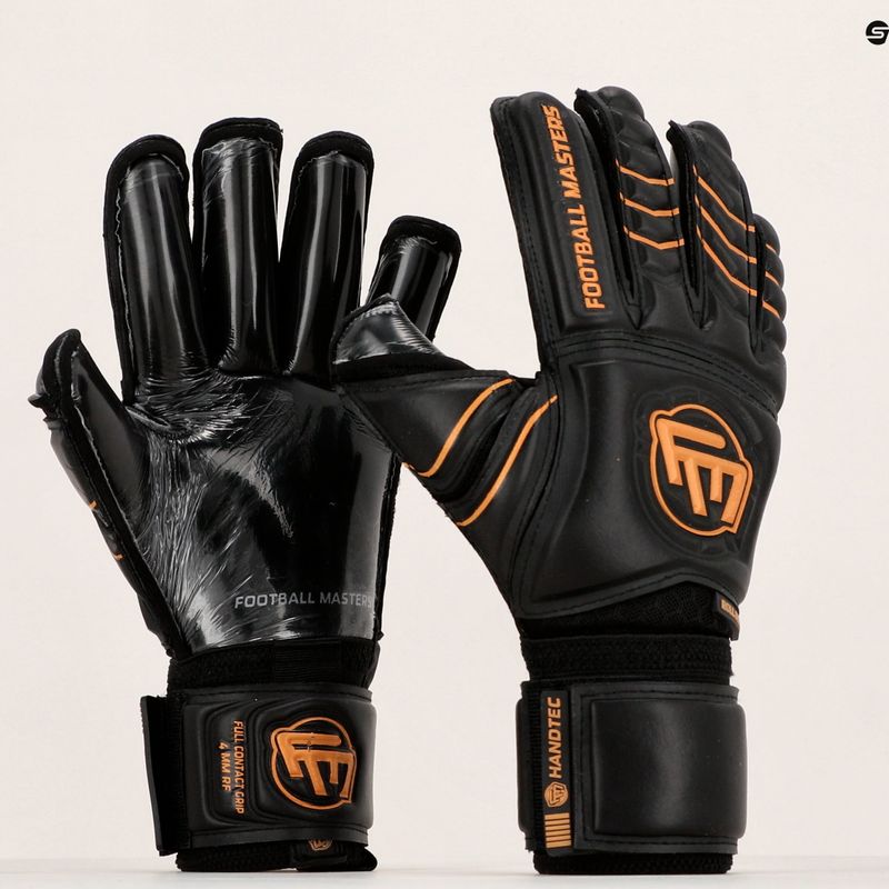 Football Masters Full Contact RF v4.0 dětské brankářské rukavice černé 1239 5
