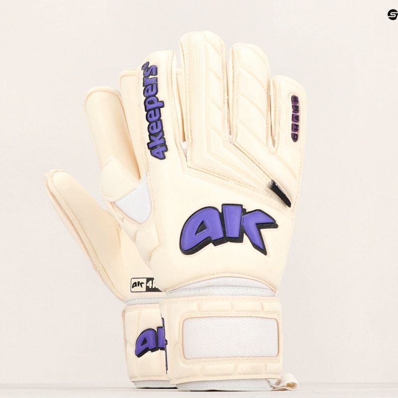 Brankářské rukavice 4keepers Champ Purple V Rf bílo-fialové 11