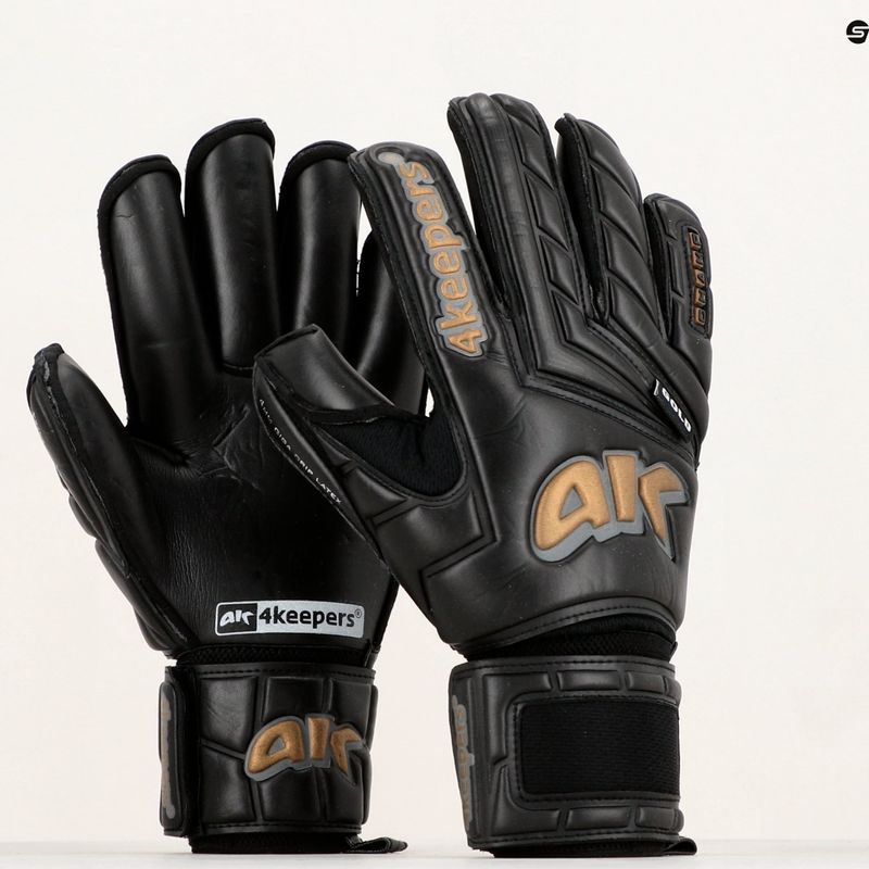 Brankářské rukavice 4keepers Champ Gold Black V Rf černé 12