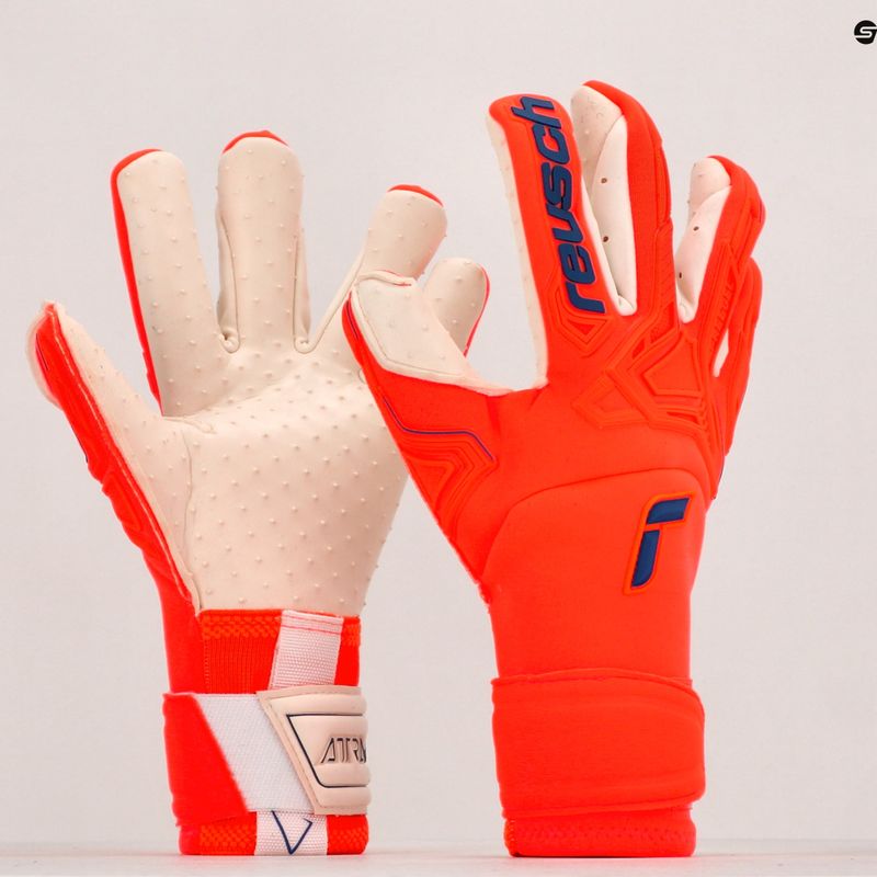 Reusch Attrakt Freegel SpeedBump brankářské rukavice oranžové 5270079 8