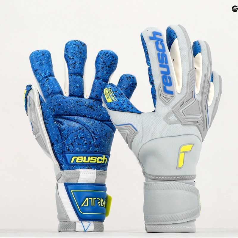 Reusch Attrakt Freegel Fusion Ortho-Tec Brankářské rukavice šedé 5270990 9
