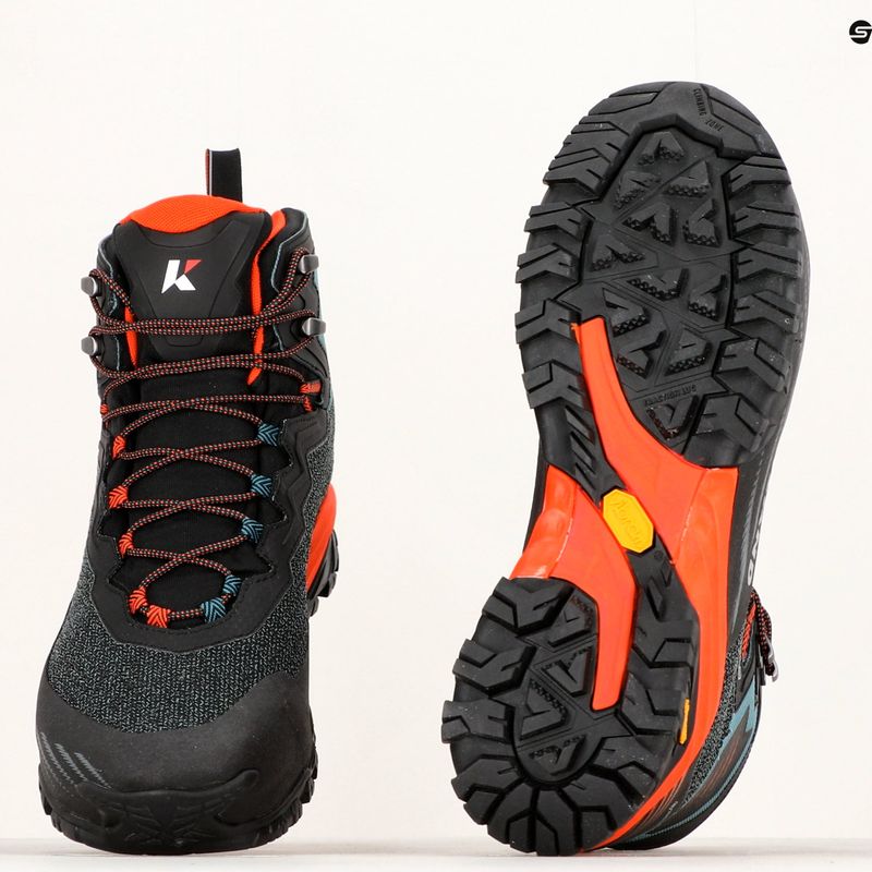 Kayland Duke Mid GTX pánské trekové boty 018022490 black/orange 14
