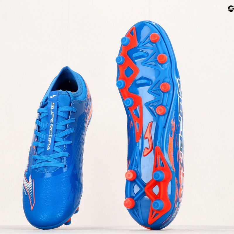 Joma Super Copa FG pánské fotbalové boty royal/coral 12