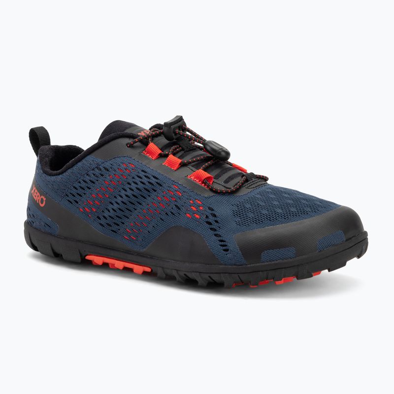 Pánské barefoot boty Xero Shoes Aqua X Sport moonlit/blue/orange