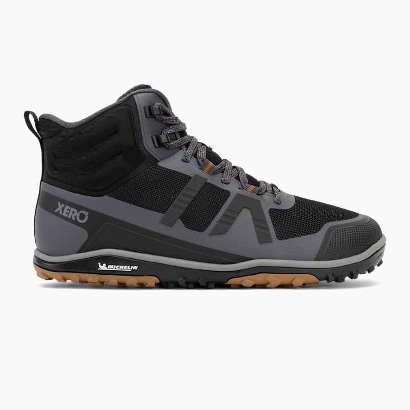 Pánské barefoot boty Xero Shoes Scrambler Mid II asphalt/ black 2