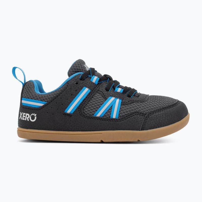 Dětské boty Xero Shoes barefoot Prio black/ blue 2