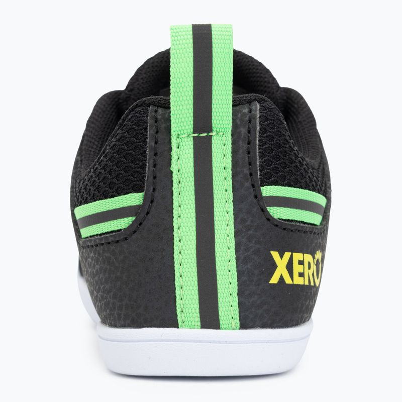 Dětské boty Xero Shoes barefoot Prio black/ lime 6