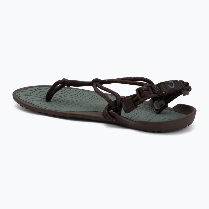 Pánské barefoot sandály Xero Shoes Aqua Cloud java/brown/dark/forest 3