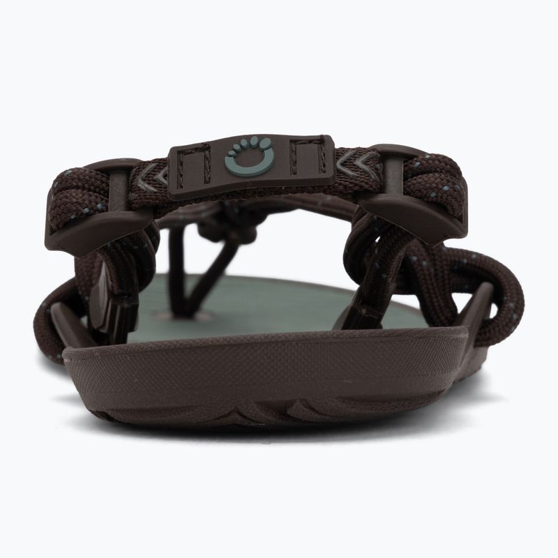 Pánské barefoot sandály Xero Shoes Aqua Cloud java/brown/dark/forest 6