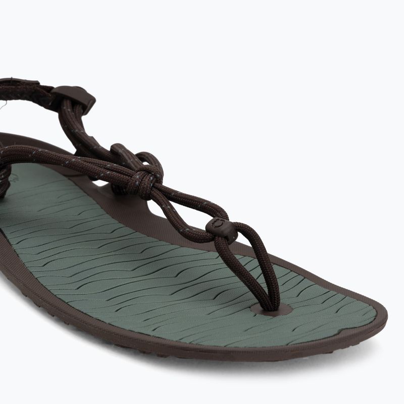 Pánské barefoot sandály Xero Shoes Aqua Cloud java/brown/dark/forest 7