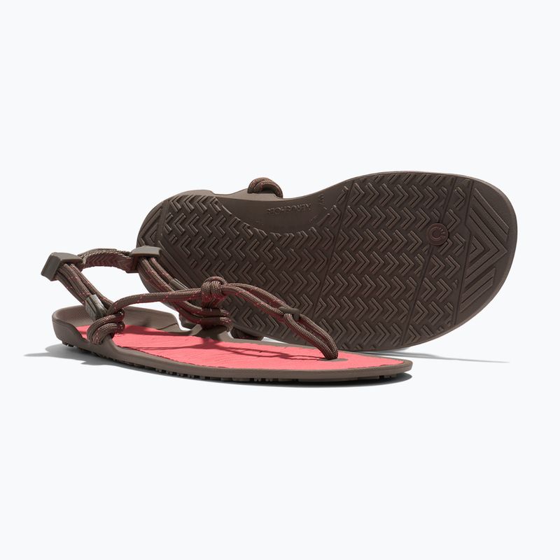 Dámské barefoot sandály Xero Shoes Aqua Cloud moel/sunset coral morel/sunset coral 9