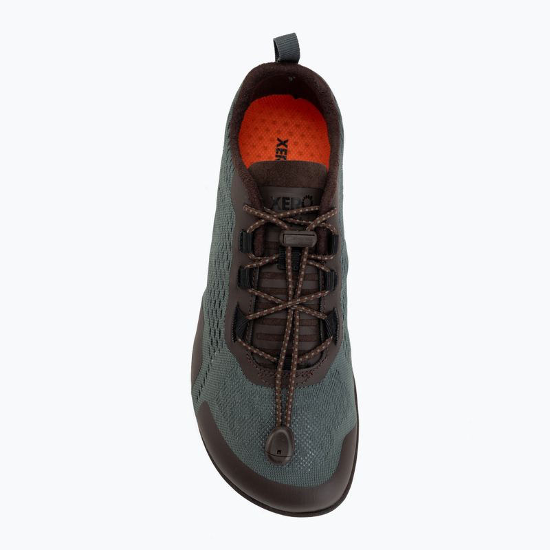 Pánské barefoot boty Xero Shoes Aqua X Sport dark/forest/java/brown 5