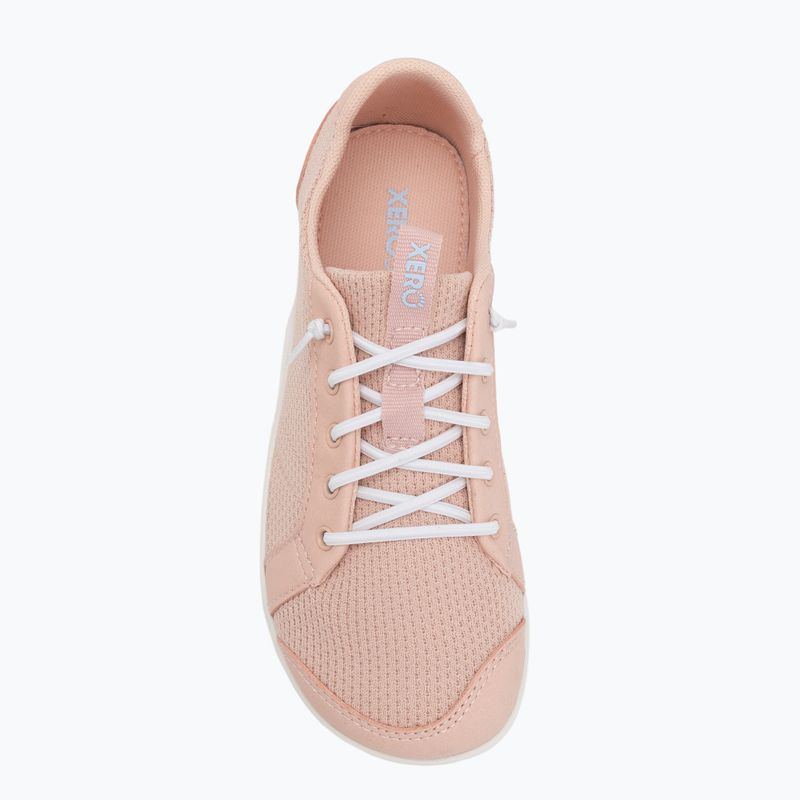 Dětské barefoot boty Xero Shoes Dillon pink sand 5
