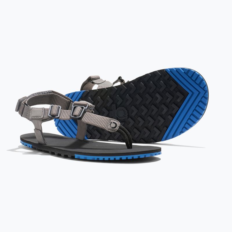 Pánské barefoot sandály Xero Shoes H-Trail steel gray/blue/lolite steel gray/blue/iolite 15