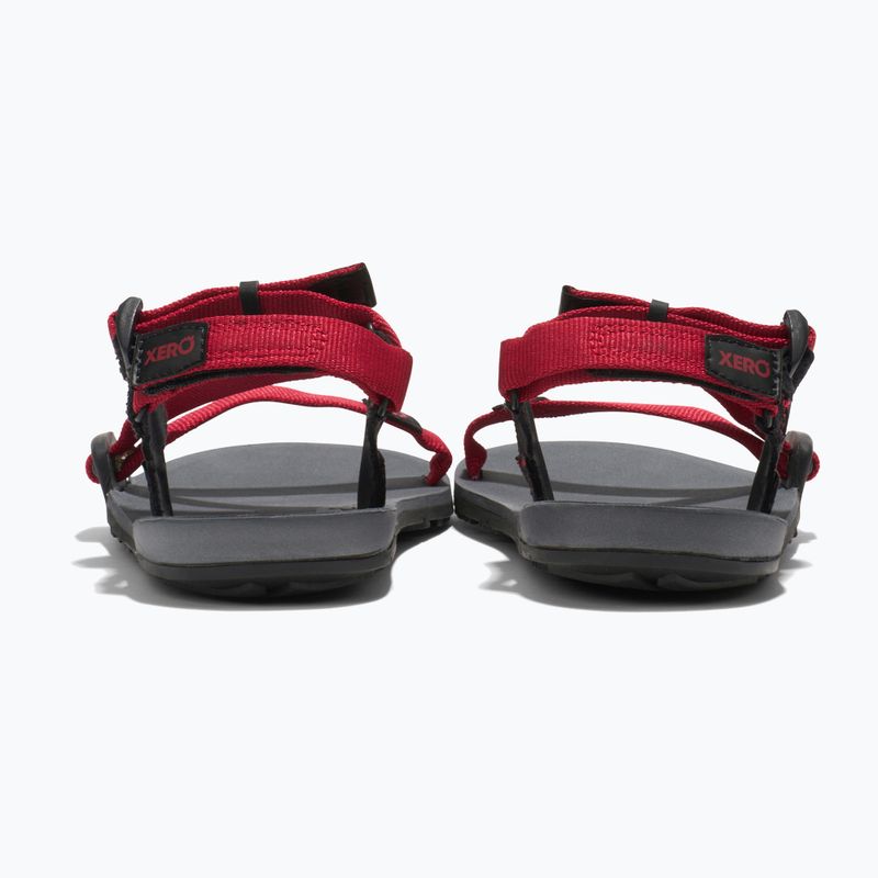 Dětské sandály Barefoot Xero Shoes Z-Trail charcoal/red pepper 4