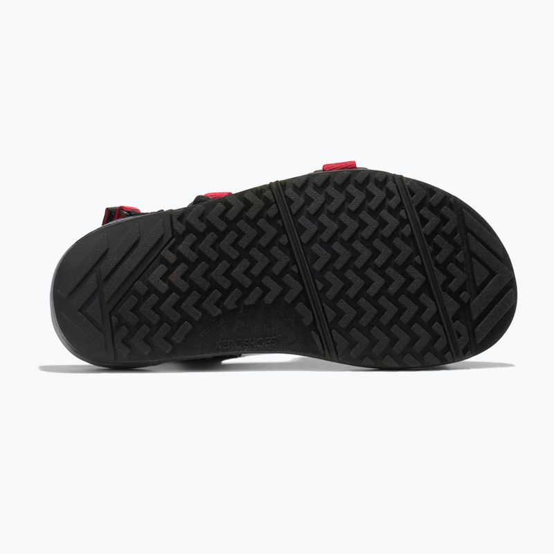 Dětské sandály Barefoot Xero Shoes Z-Trail charcoal/red pepper 6