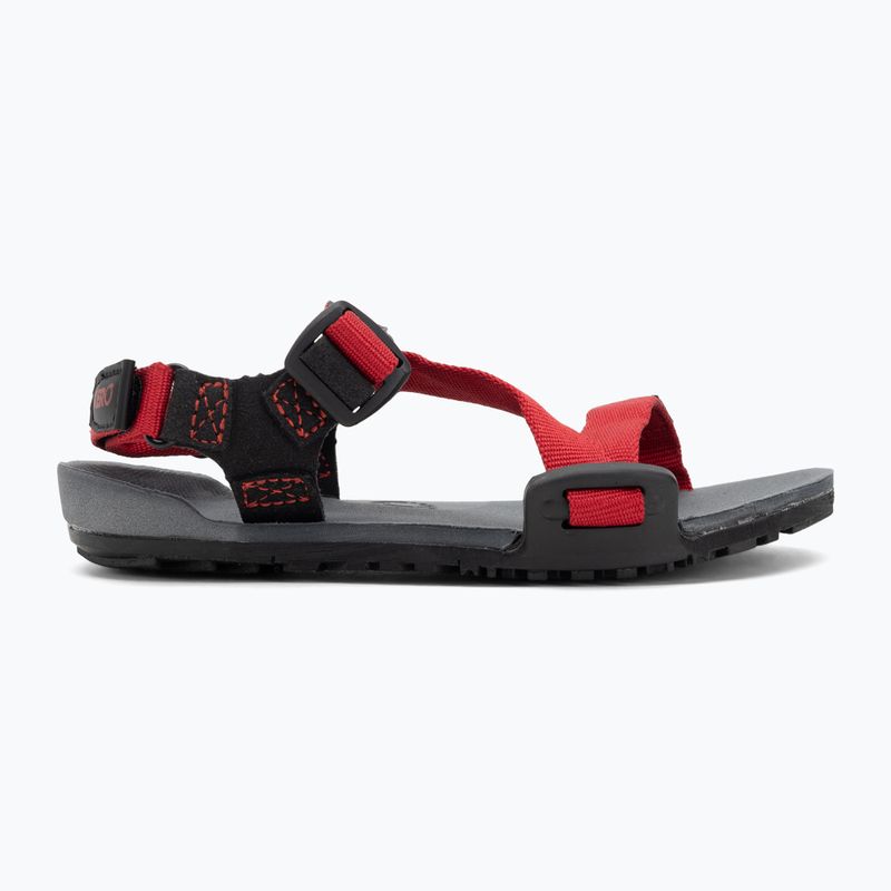Dětské sandály Barefoot Xero Shoes Z-Trail charcoal/red pepper 2