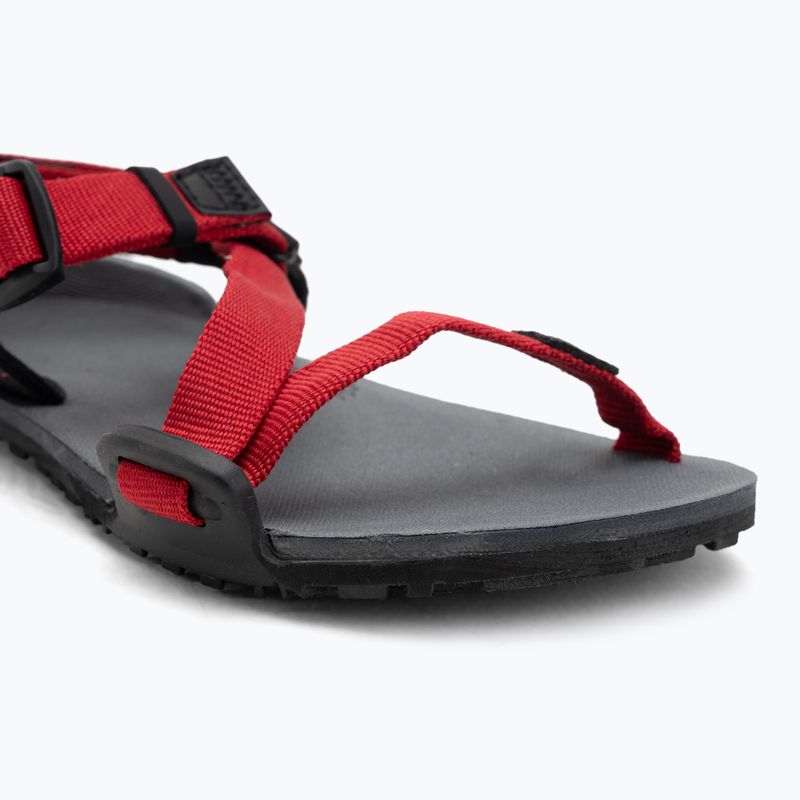 Dětské sandály Barefoot Xero Shoes Z-Trail charcoal/red pepper 7