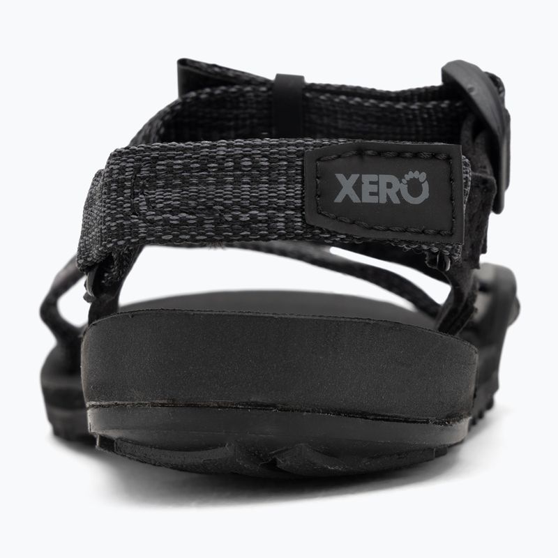 Sandały barefoot dziecięce Xero Shoes Z-Trail EV black/multi/black 6