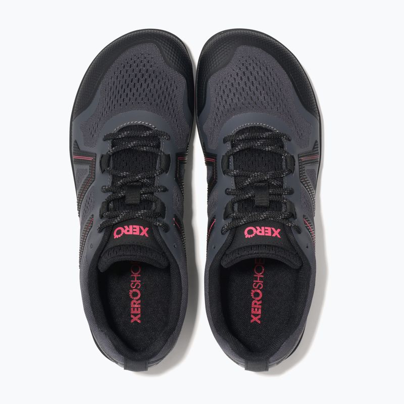 Dámské barefoot boty Xero Shoes Mesa Trail II asphalt / raspberry 12